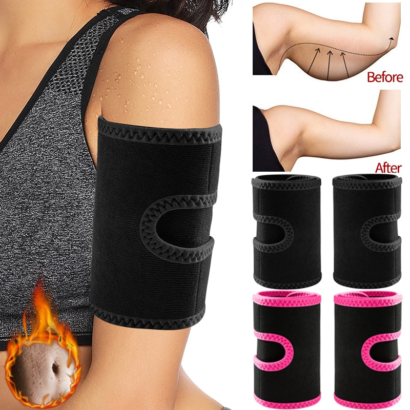 Arm Trimmers Sauna Sweat Band for Women Weight Loss Workout Body Shaper