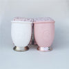 Laduree Queens Brush Holders / Mirror - White Pink Luxurious Makeup Brushes