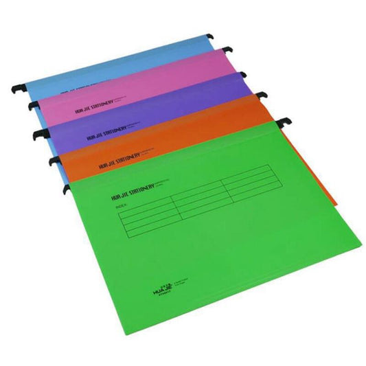 New 12pcs/pack A4 Extra Capacity Reinforced Hanging Folders Fast Hanging Clip Category Tags Find Fast for Business Office