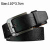 New Fashion Casual Men Belts High Quality PU Leather Vintage Waist Designer Belt 100x3.7cm Luxury