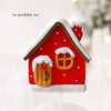 Santa Claus gift box Train Tree Merry Christmas Cake Toppers Happy New Year Decorations Party Baking Supplies