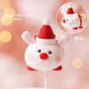 Santa Claus gift box Train Tree Merry Christmas Cake Toppers Happy New Year Decorations Party Baking Supplies