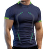 Summer Gym Shirt Sport T Shirt Men Quick Dry Running Shirt