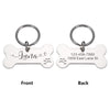 Personalized Pet  Dog Tags Shiny Steel