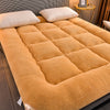 Foldable Plush Mat/Pad Fashion Comfy Futon for Dorm/Home Nap Thickened Single Double Use Sleeping Mattress/Bed