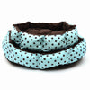 Pet Bed Warm Winter Bed Dog Cat Bed Soft Wool Point Design Pet Nest With Removable Mats Octagonal Shape Kennel Cat Dog Sofa Bed