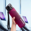 New 500/800/1000ml Sports Water Bottle BPA Free Portable Leak-proof Shaker bottle