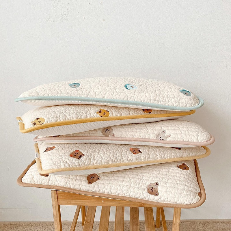 Cotton Embroidery Sweat-absorbing Pillow