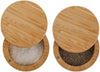 Bamboo Salt Cellar with Closure Lid