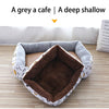 Pet Bed Dog Sofa Sleeping Beds Mat Cat Cushion Warm Cozy Soft Plush Nest Dog Baskets Waterproof Kennel Pets Supplies