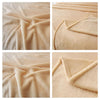 Soft Warm Coral Fleece Flannel Blankets For Beds Faux Fur Mink Throw Solid Color Sofa Cover Bedspread Winter Blankets