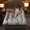 Foldable Plush Mat/Pad Fashion Comfy Futon for Dorm/Home Nap Thickened Single Double Use Sleeping Mattress/Bed