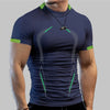 Summer Gym Shirt Sport T Shirt Men Quick Dry Running Shirt