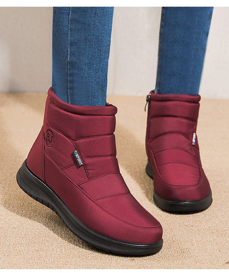 2023 New Women Boots Thickening Plus Velvet Winter Fashion Warm Short Boots Cotton Shoes Women'S Snow Boots Winter Boots