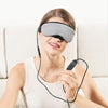 Steam eye mask female usb heating compression sleep eye massager