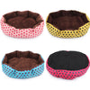 Pet Bed Warm Winter Bed Dog Cat Bed Soft Wool Point Design Pet Nest With Removable Mats Octagonal Shape Kennel Cat Dog Sofa Bed