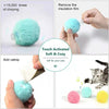 Smart Cat Toys Interactive Ball Plush Electric Catnip Training Toy Kitten