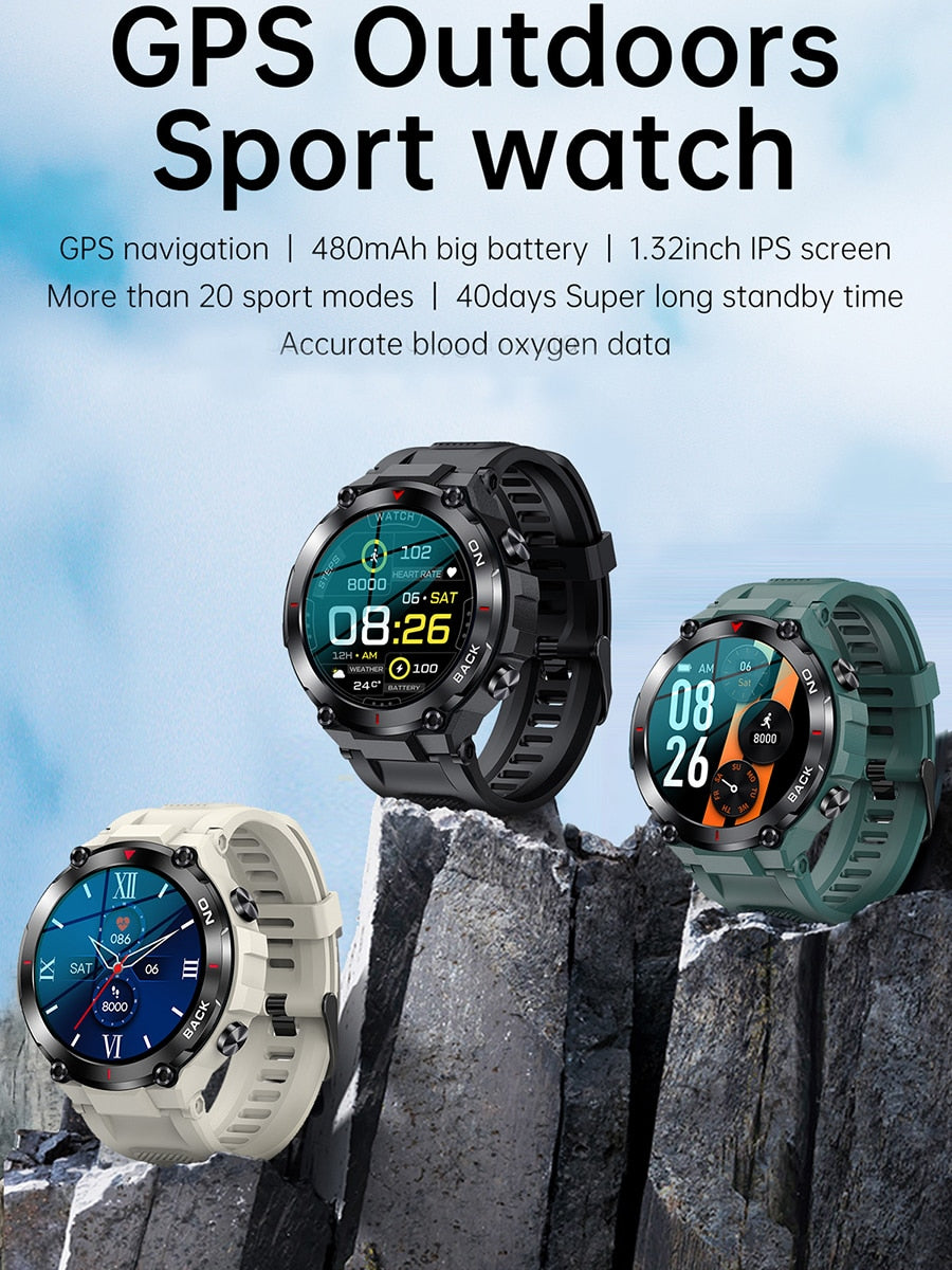 Outdoors Sport Smart Watch for Men