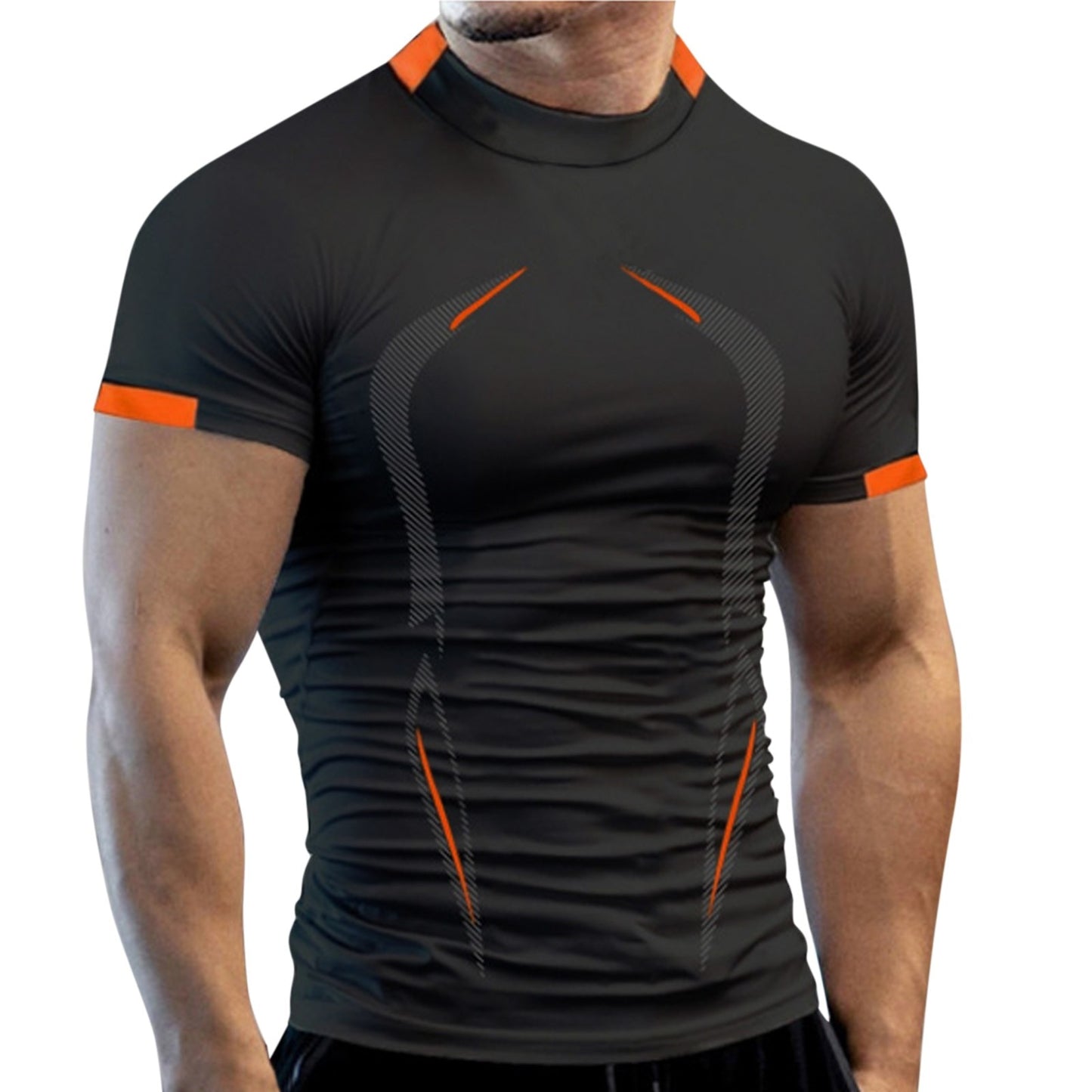 Summer Gym Shirt Sport T Shirt Men Quick Dry Running Shirt