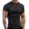 Summer Gym Shirt Sport T Shirt Men Quick Dry Running Shirt