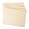 File Folders Manila Letter Size8-1/2&quot; x 11&quot; Classic Paper 1/3-Cut Tab in Left Right Center Positions Folder For Office documents