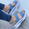 Fashion Wedge Female Platform Buckle Strap Street Summer Shoes Punk Beach Wedges Women Sandals Chunky Sandalias De Mujer