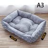 Pet Bed Dog Sofa Sleeping Beds Mat Cat Cushion Warm Cozy Soft Plush Nest Dog Baskets Waterproof Kennel Pets Supplies