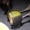 Aluminum Alloy Kitchen Handheld Orange Lemon Slicer Tomato Cutting Clip Fruit Slicer Onion Slicer Kitchen Item