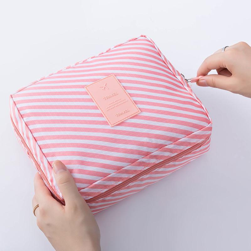 Women  Travel Organization Beauty Cosmetic Make up Storage Handbag