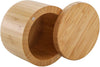 Bamboo Salt Cellar with Closure Lid