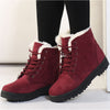 Boots Women Winter 2022 New In Ankle Boots For Winter Shoes Women Low Heels Platform Botas Mujer Free Shipping Snow Boots Female