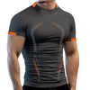 Summer Gym Shirt Sport T Shirt Men Quick Dry Running Shirt