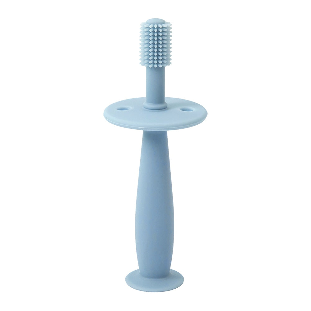 1/5pcs Baby Toothbrush Children 360 Degree Soft Finger Child Toothbrush