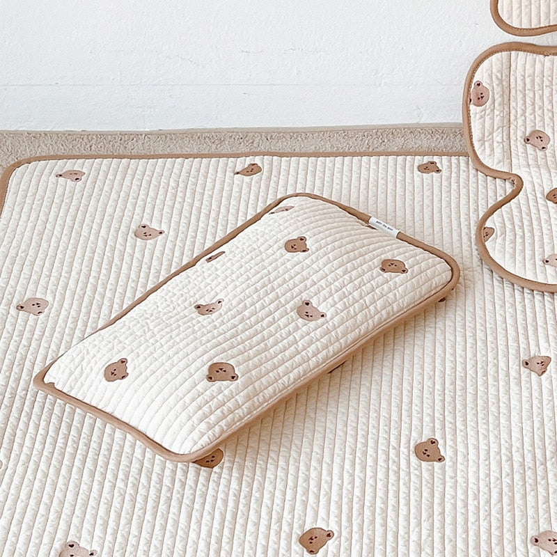 Cotton Embroidery Sweat-absorbing Pillow