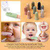 1/5pcs Baby Toothbrush Children 360 Degree Soft Finger Child Toothbrush