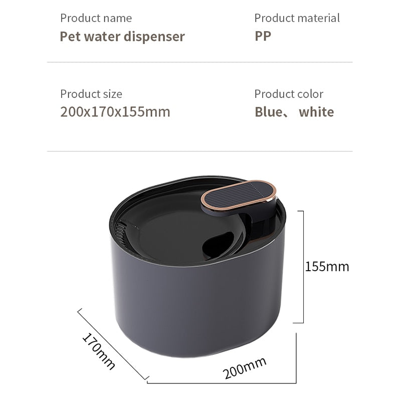 Smart Pet Water Feeder Fountain