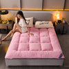 Foldable Plush Mat/Pad Fashion Comfy Futon for Dorm/Home Nap Thickened Single Double Use Sleeping Mattress/Bed