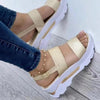 Fashion Wedge Female Platform Buckle Strap Street Summer Shoes Punk Beach Wedges Women Sandals Chunky Sandalias De Mujer