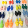 20pcs Ear Plugs Sound insulation Waterproof Silicone Ear Protection Earplugs Anti-noise Sleeping Plug For Travel Noise Reduction